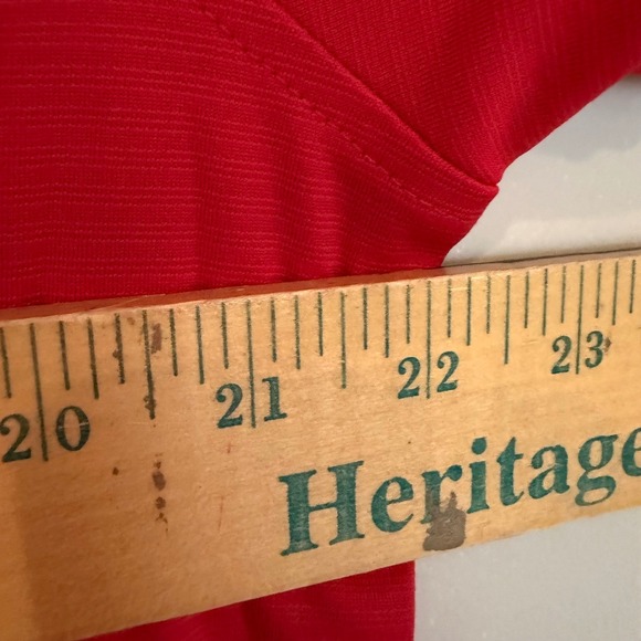 Pebble Beach Performance Polo Golf Shirt Women's XL Red USA Eagle Activewear - Picture 13 of 15